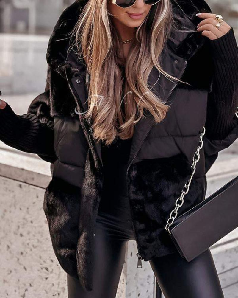 RAINA - VESTE THERMIQUE À CAPUCHE