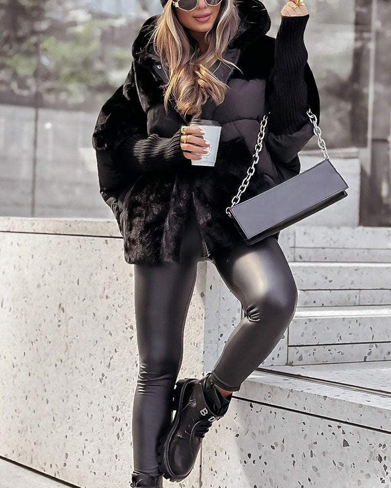 RAINA - VESTE THERMIQUE À CAPUCHE