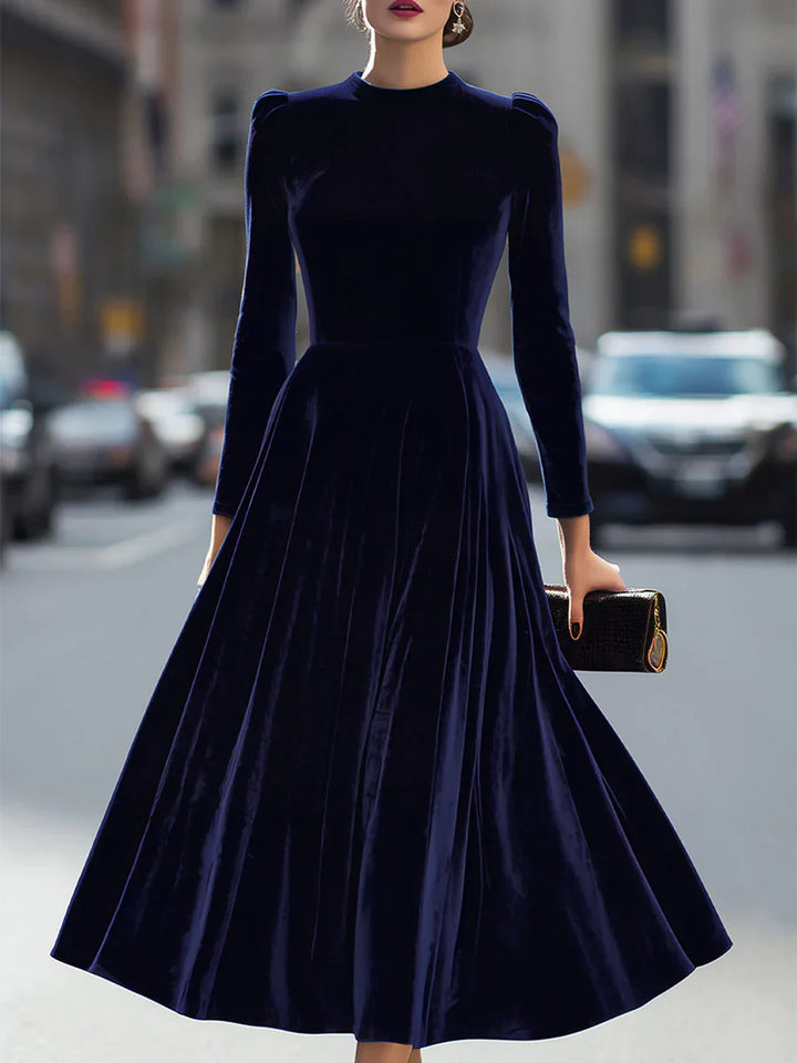 Robe Midi en Velours