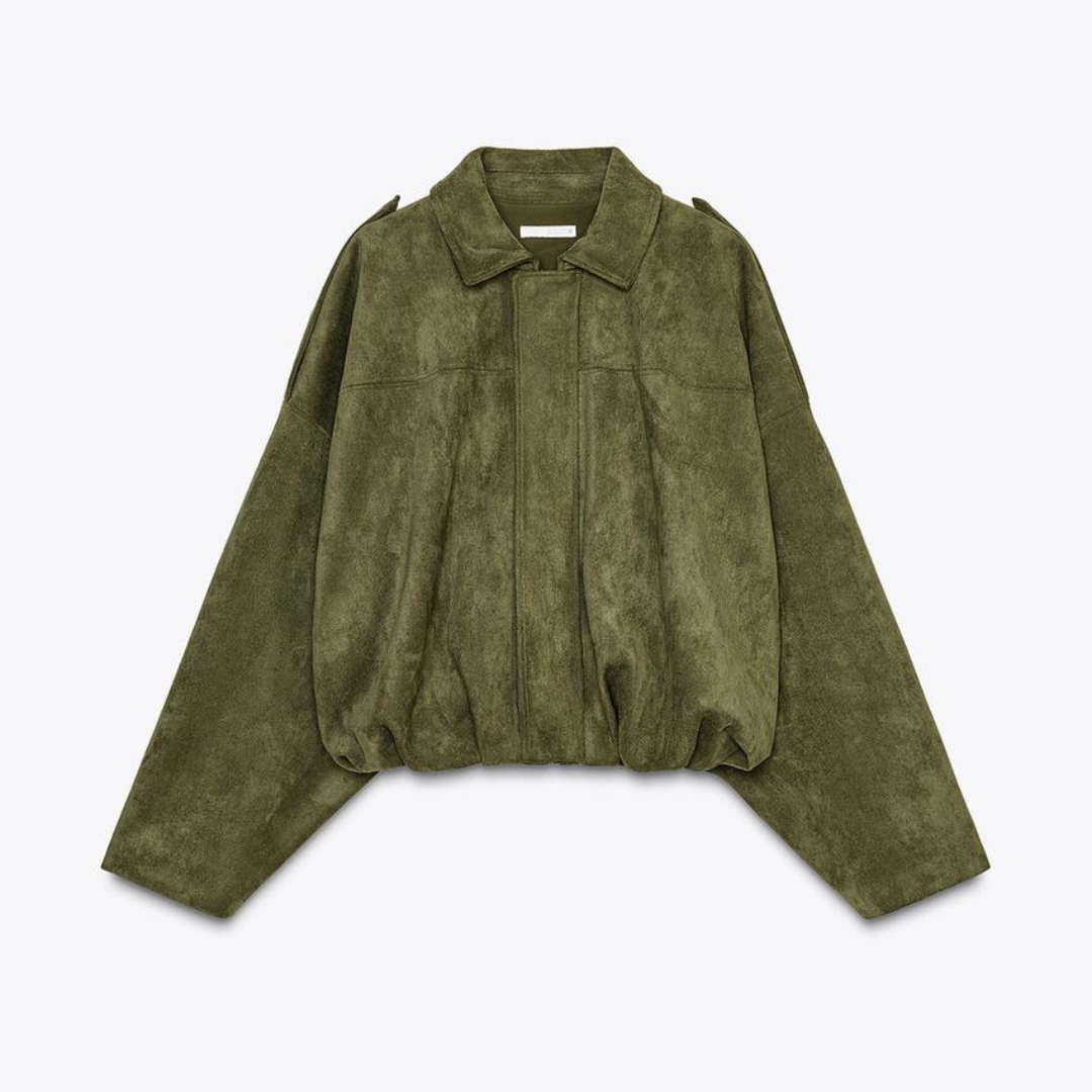 Clara™ | Veste en Faux Suede