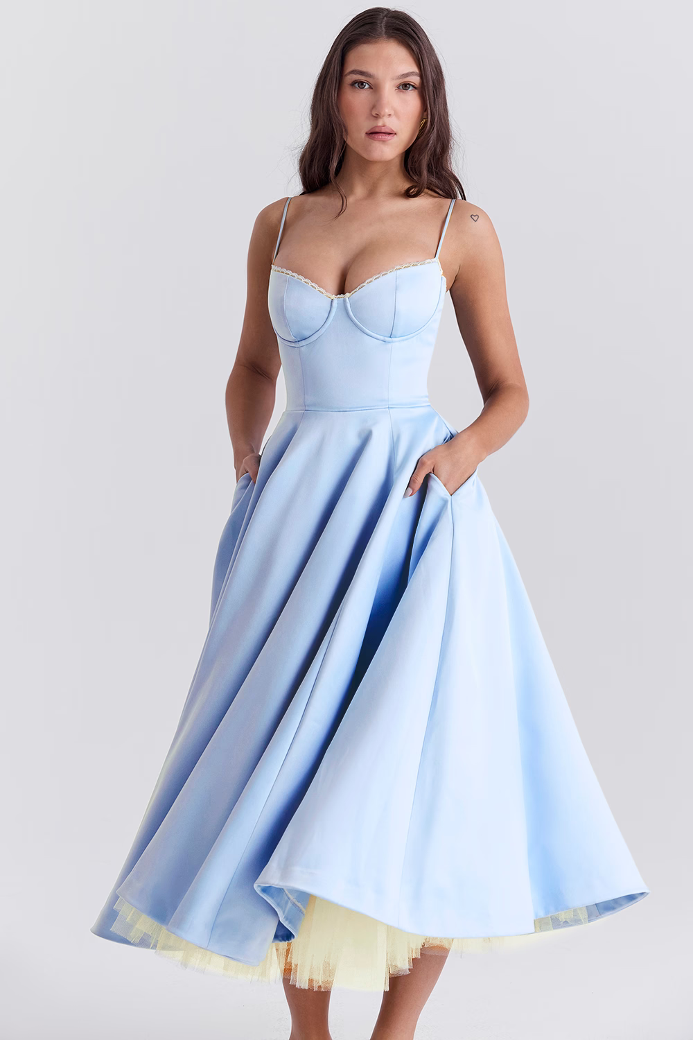 ÉCLAT DOUX – ROBE MIDI