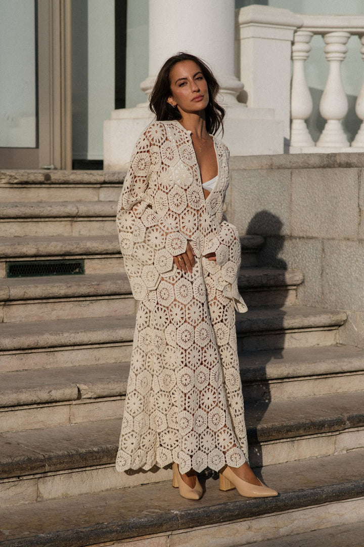 Alma | Robe Longue en Dentelle