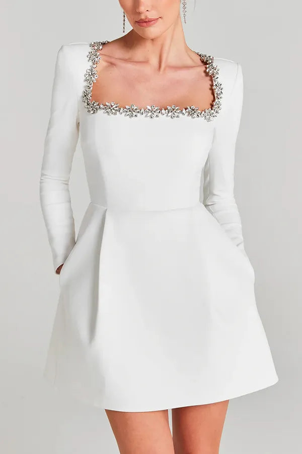 Robe Mini en Velours Valentina