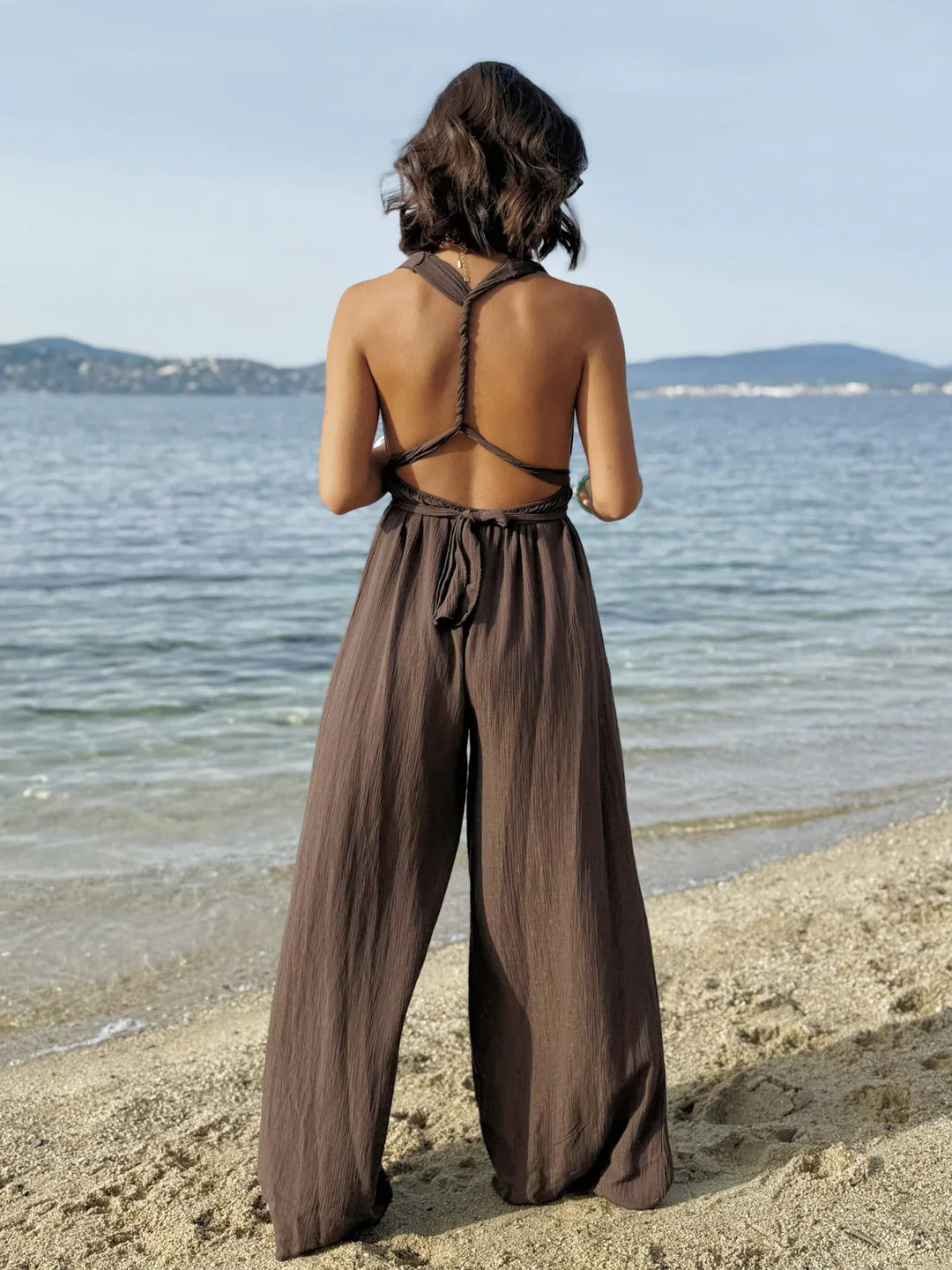 Amara™ | Combinaison légère à encolure élégante