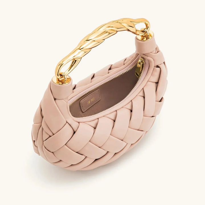 Solène™ | Sac Tressé en Cuir Végan